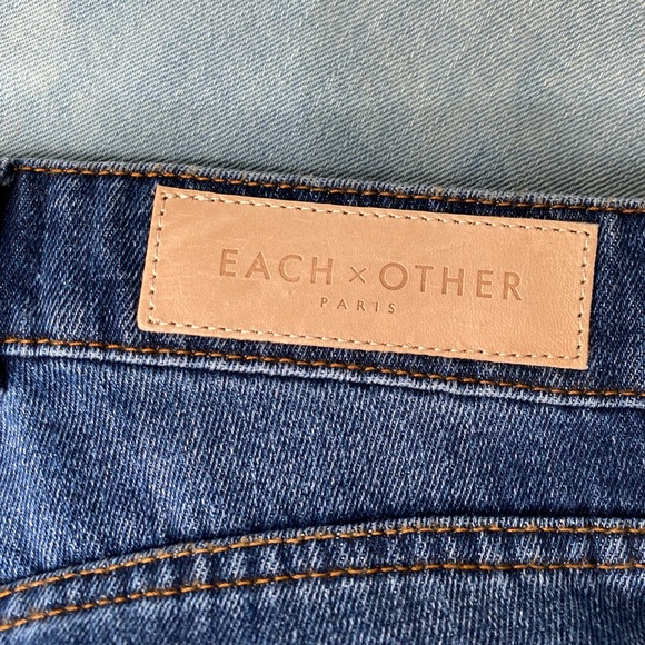 Each X Other High Rise Boot Cut Jeans 26 - Picture 4 of 7